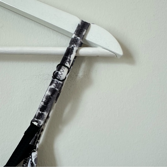 Proenza Schouler Classic One Piece Swimsuit Black/White Abstract Print Size S - Picture 7 of 10